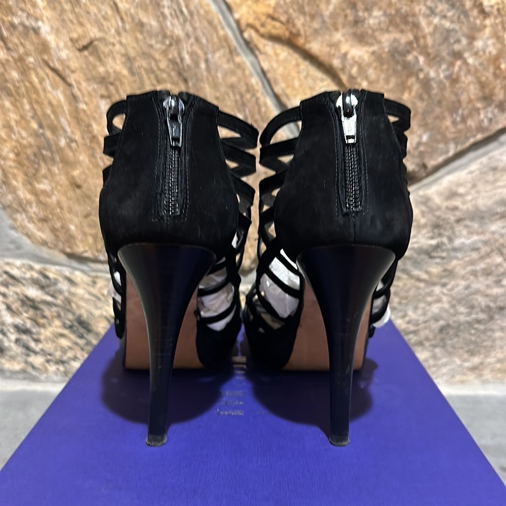 Black Suede (Nubuck) Array By Stuart Weitzman. Si… - image 3